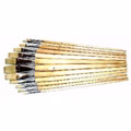 Pinselset 12er - Borstenpinsel Flach
