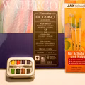 Aquarell Malset Fabriano Block + Pinselset + Aquarellkasten Bild3