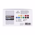 Art Aqua Wasserfarben 12 Aquarellfarben hohe Lichtechtheit