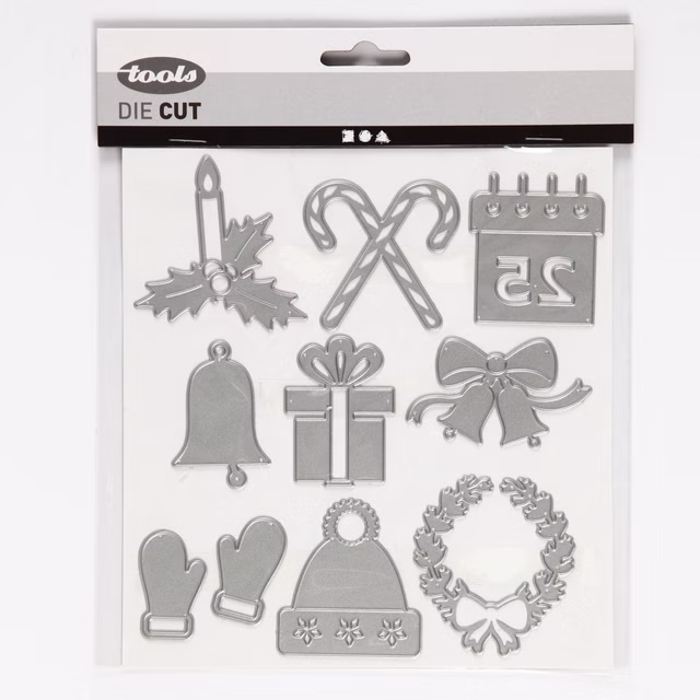 Präge- und Stanzformen, mit dem Motiv Weihnachtsmotive 11754