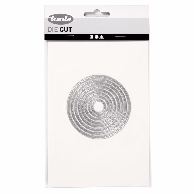 Präge- und Stanzformen, mit dem Motiv Kreise 11779