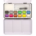 Aquarell Malkasten 12 METALLIC Aquarellfarben hohe Lichtechtheit