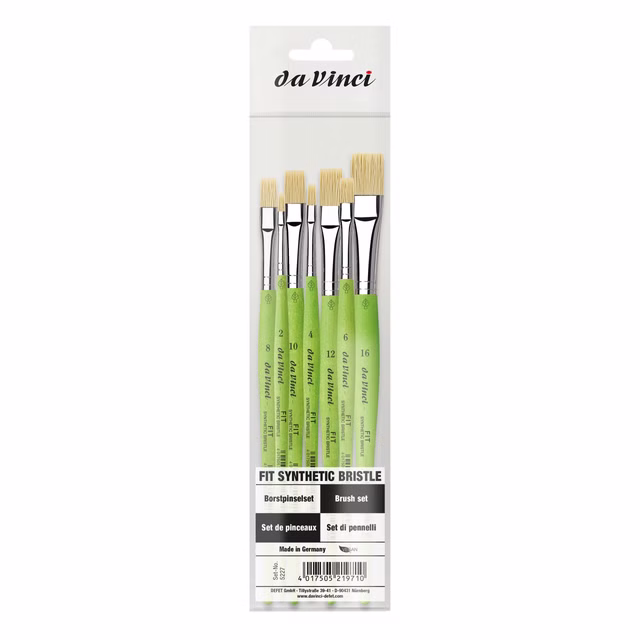 Pinselset da Vinci SYNTHETIC BRISTLE Set 5227