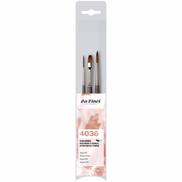Pinselset da Vinci COLINEO Aquarell-Set 4036