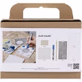 Mini Kreativ Set Dekoration, Porzellanuntersetzer, Blau, 1 Pck Mini Kreativ Set Dekoration, Porzellanuntersetzer, Blau, 1 Pck