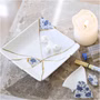 Kreativ Set Kintsugi, Schale, Blau, Gold, Weiß Kreativ Set Kintsugi, Schale, Blau, Gold, Weiß