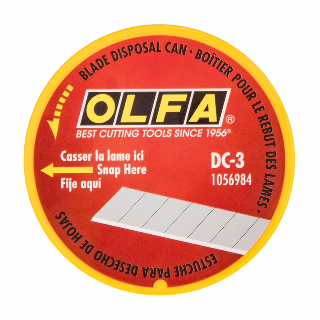 Olfa DC-3 Sammelbehälter für Klingen, 1 Behälter