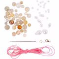 Mini Kreativ Set Schmuck, Halskette und Armband, Pink Mini Kreativ Set Schmuck, Halskette und Armband, Pink