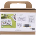 Mini Kreativ Set Stoffbemalen, Schmetterlinge, Pastellfarben Mini Kreativ Set Stoffbemalen, Schmetterlinge, Pastellfarben