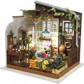 DIY-Miniatur-Zimmer, Gartenzimmer, H 21 cm, B 19,5 cm