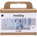 Mini Kreativ Set Modellieren, Monster Bobby, Hellblau Mini Kreativ Set Modellieren, Monster Bobby, Hellblau