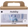 Mini Kreativ Set Modellieren, Monster Bobby, Hellblau Mini Kreativ Set Modellieren, Monster Bobby, Hellblau