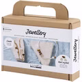 Mini Kreativ Set Schmuck, Halskette und Ohrringe aus Kristallen Mini Kreativ Set Schmuck, Halskette und Ohrringe aus Kristallen