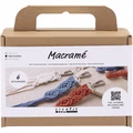 Mini Kreativ Set Makramée, Schlüsselringe