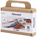 Mini Kreativ Set Makramée, Schlüsselringe