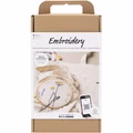 Starter Kreativ Set Sticken, Blumen