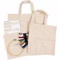 Starter Kreativ Set Sticken, Blumen