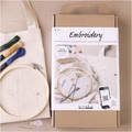 Starter Kreativ Set Sticken, Blumen