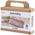 Mini Kreativ Set Sticken, Clutch, Staubrosé