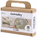 Mini Kreativ Set Sticken, Stickrahmen, Staubgrün Mini Kreativ Set Sticken, Stickrahmen, Staubgrün
