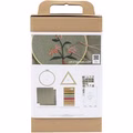 Kreativ Set Sticken, Stickrahmen, Staubgrün Kreativ Set Sticken, Stickrahmen, Staubgrün