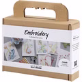 Mini Kreativ Set Sticken, Gemälde mit Stickerei, Sortierte Farben Mini Kreativ Set Sticken, Gemälde mit Stickerei, Sortierte Farben