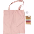 Kreativ Set Stickereien, Einkaufstasche, Rosa mattiert Kreativ Set Stickereien, Einkaufstasche, Rosa mattiert