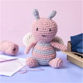Kreativ Set Amigurumi, Honigbiene, Pastellfarben