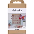 Kreativ Set Sticken, Hängedekoration, Flachs Kreativ Set Sticken, Hängedekoration, Flachs