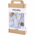 Kreativ Set Sticken, Socken, Weiß Kreativ Set Sticken, Socken, Weiß