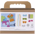 Mini Kreativ Set Dekoration, Mäuse und Eulen, Sortierte Farben Mini Kreativ Set Dekoration, Mäuse und Eulen, Sortierte Farben