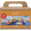 Mini Kreativ Set Malen, Rennwagen, Sort. Farben Mini Kreativ Set Malen, Rennwagen, Sort. Farben