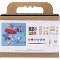Mini Kreativ Set Malen, Rennwagen, Sort. Farben Mini Kreativ Set Malen, Rennwagen, Sort. Farben