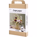 Kreativ Set Krepppapier, Blumenstrauß, Kreppanteil: 180%