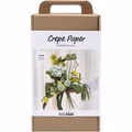 Maxi Kreativ Set Krepppapier, Blumenstrauß, Hellgrün, Dunkelgrün, Pastellgrün, Weiß Maxi Kreativ Set Krepppapier, Blumenstrauß, Hellgrün, Dunkelgrün, Pastellgrün, Weiß