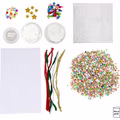 Kreativ Set Bügelperlen - Sortierte Farben - Weihnachtshaus Kreativ Set Bügelperlen - Sortierte Farben - Weihnachtshaus