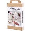 Kreativ Set Tischdeko Engel, Weihnachtsbäume, Sterne, Sortierte Farben Kreativ Set Tischdeko Engel, Weihnachtsbäume, Sterne, Sortierte Farben