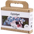Mini Kreativ Set Cyanotypie, Geschenketiketten, Blau, Silber Mini Kreativ Set Cyanotypie, Geschenketiketten, Blau, Silber