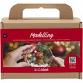 Mini Kreativ Set Modellieren - Rentier Weihnachtskugel Mini Kreativ Set Modellieren - Rentier Weihnachtskugel