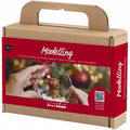 Mini Kreativ Set Modellieren - Rentier Weihnachtskugel Mini Kreativ Set Modellieren - Rentier Weihnachtskugel