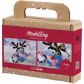Mini Kreativ Set Modellieren - Rentiermonster, Sortierte Farben