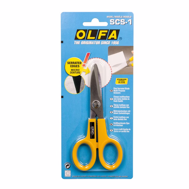 Olfa Schere SCS-1 mit rostfreier Stahlklinge   448.492